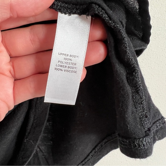 Valette Black V-Neck Top - Picture 5 of 7